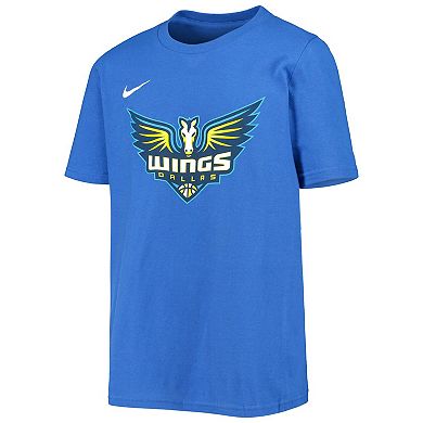 Men's Nike Royal Dallas Wings WNBA Logo T-Shirt