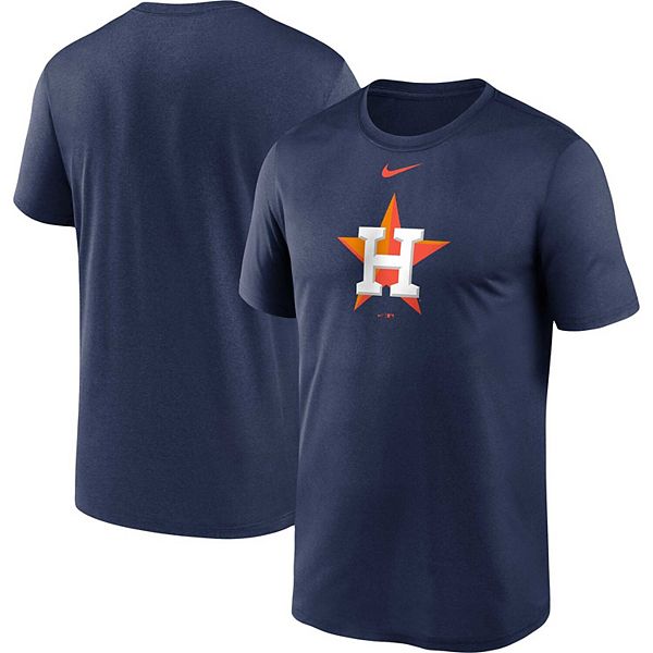Men's Nike Navy Houston Astros Big & Tall Logo Legend Performance TShirt