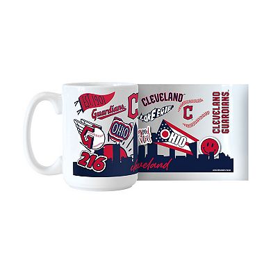 Cleveland Guardians 15oz. Native Ceramic Mug