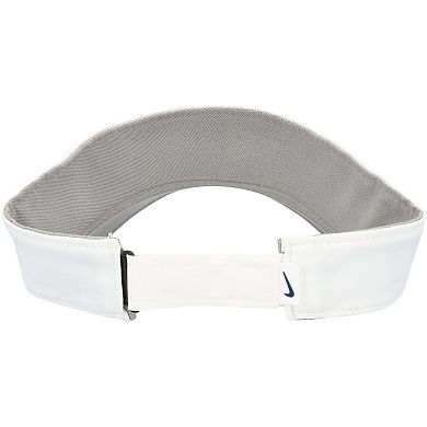 Men's Nike Ole Miss Rebels White Sideline Performance Visor