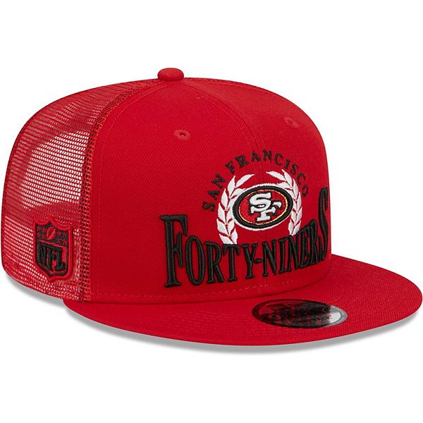 Buy San Francisco 49ers New Era A-Frame 9FIFTY Snapback Trucker