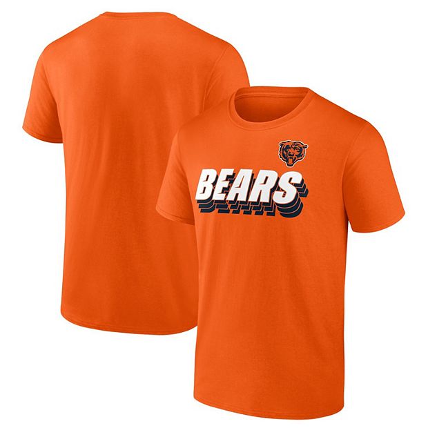 Men's Fanatics Branded Orange Chicago Bears Strike Back T-Shirt