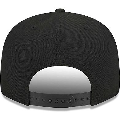 Men's New Era Black Green Bay Packers Independent 9FIFTY Snapback Hat