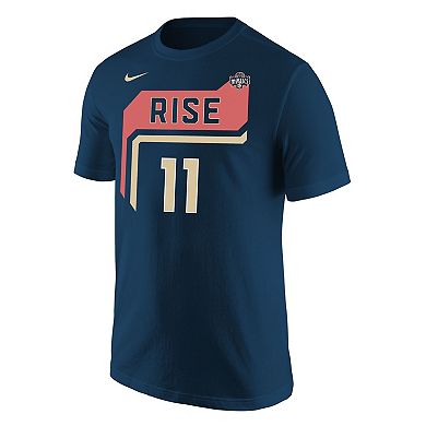 Men's Nike Elena Delle Donne Navy Washington Mystics Rebel Edition Name & Number T-Shirt