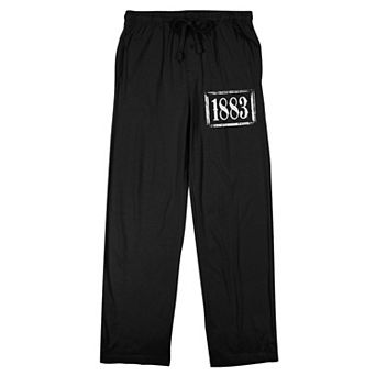 Men's Yellowstone 1883 Title Pajama Pants