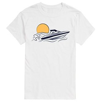 Men's Speed Boat Graphic Tee