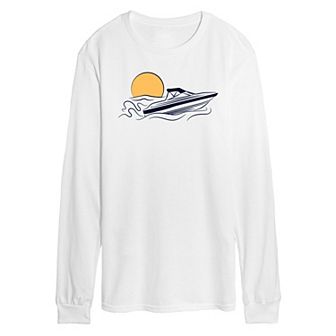 Men's Speed Boat Long Sleeve Tee