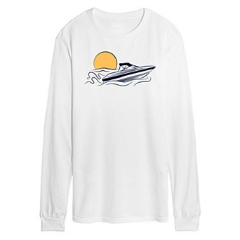 Men's Speed Boat Long Sleeve Tee