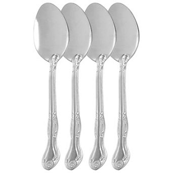 Gibson Home Abbie 4 pc Stainless Steel Dinner Spoon Set