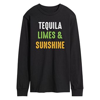 Men's Tequila Limes & Sunshine Long Sleeve