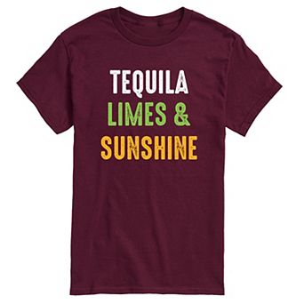 Men's Tequila Limes & Sunshine Graphic Tee