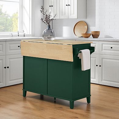 Crosley Cora Drop-Leaf Kitchen Island