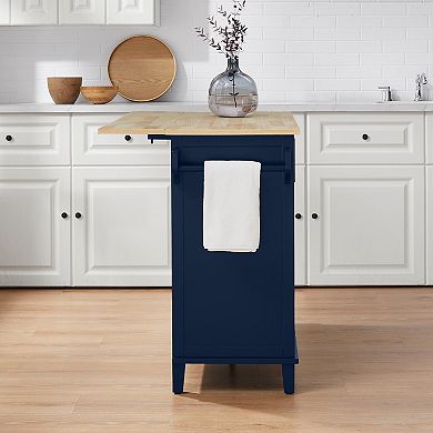 Crosley Cora Drop-Leaf Kitchen Island