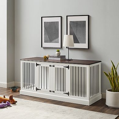 Crosley Winslow Medium Credenza Pet Crate