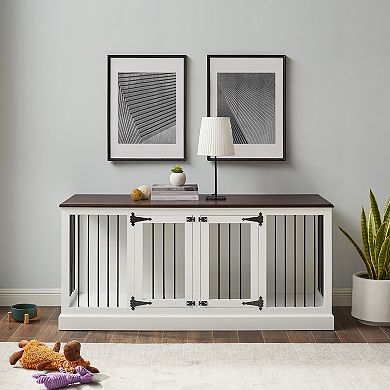 Crosley Winslow Medium Credenza Pet Crate