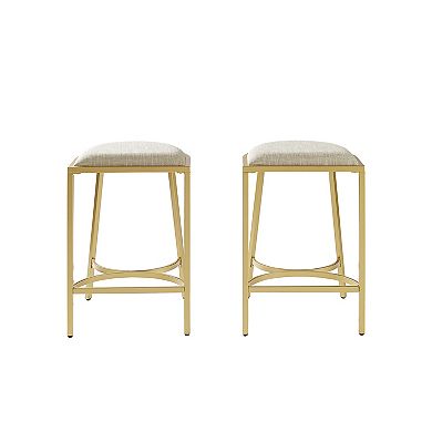 Crosley Ellery Counter Stool 2-piece Set