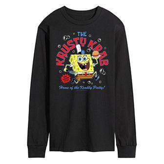 Men's Nickelodeon SpongeBob Squarepants Krusty Krab Long Sleeve