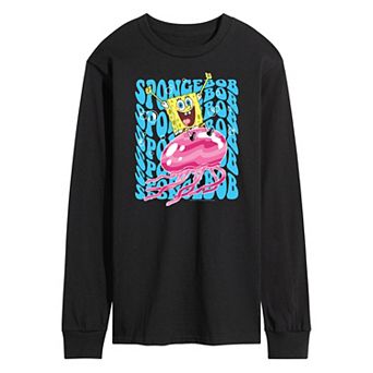 Men's Nickelodeon SpongeBob Squarepants Jelly Wave Long Sleeve