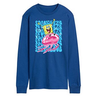 Men's Nickelodeon SpongeBob Squarepants Jelly Wave Long Sleeve