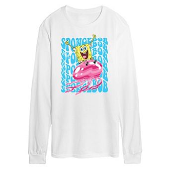 Men's Nickelodeon SpongeBob Squarepants Jelly Wave Long Sleeve