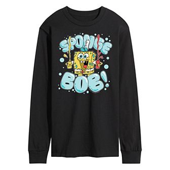 Men's Nickelodeon SpongeBob Squarepants Bubble Long Sleeve