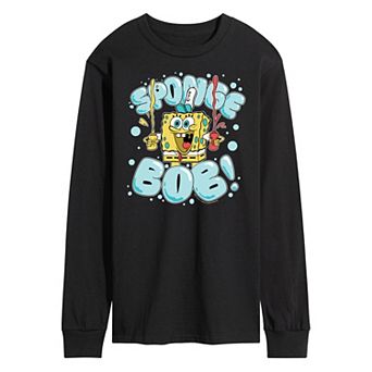Men's Nickelodeon SpongeBob Squarepants Bubble Long Sleeve