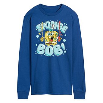 Men's Nickelodeon SpongeBob Squarepants Bubble Long Sleeve