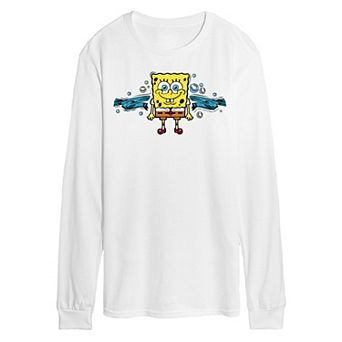 Men's Nickelodeon SpongeBob Squarepants Long Sleeve Tee