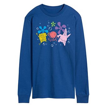 Men's Nickelodeon SpongeBob Squarepants Jelly Long Sleeve