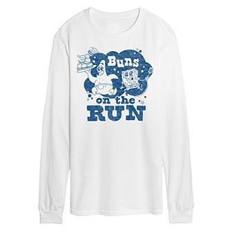 Men's Nickelodeon SpongeBob Squarepants Buns On The Run Long Sleeve