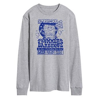 Men's Nickelodeon SpongeBob Squarepants Summer BBQ Long Sleeve