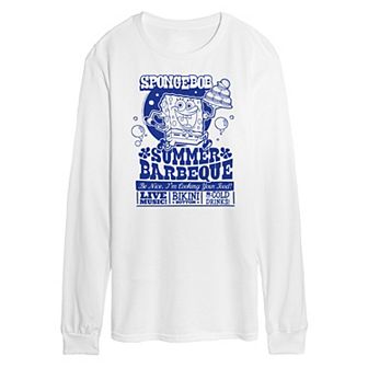 Men's Nickelodeon SpongeBob Squarepants Summer BBQ Long Sleeve