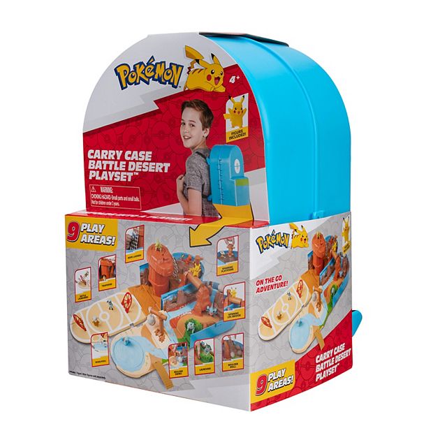 Pokémon Carry Case Battle Desert Playset : Target