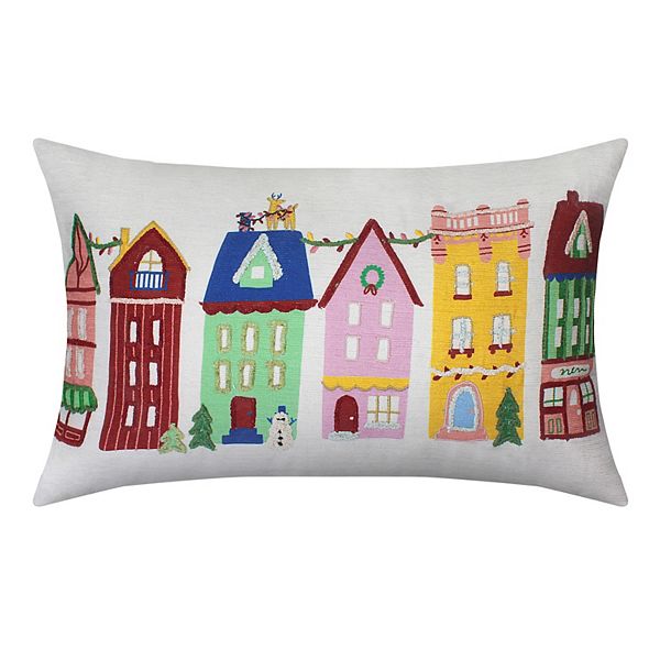 St. Nicholas Square® Holiday Village Decorative Throw Pillow
