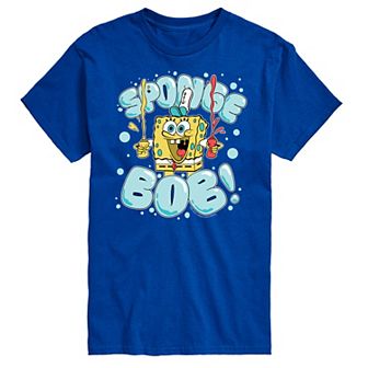 Men's Nickelodeon SpongeBob SquarePants Bubble Graphic Tee