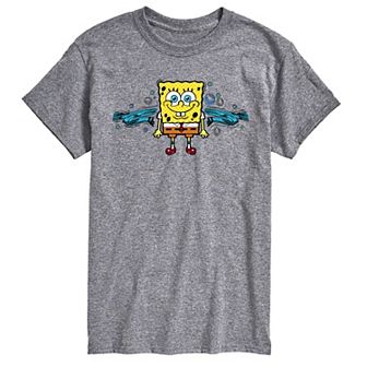 Men's Nickelodeon SpongeBob SquarePants Pattern Graphic Tee