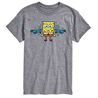 Men's Nickelodeon SpongeBob SquarePants Pattern Graphic Tee
