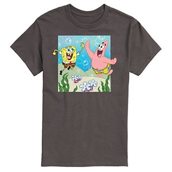 Men's Nickelodeon SpongeBob SquarePants High Five Graphic Tee