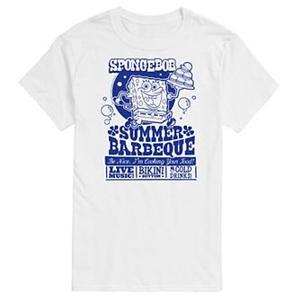 Men's Nickelodeon SpongeBob SquarePants Summer BBQ Graphic Tee