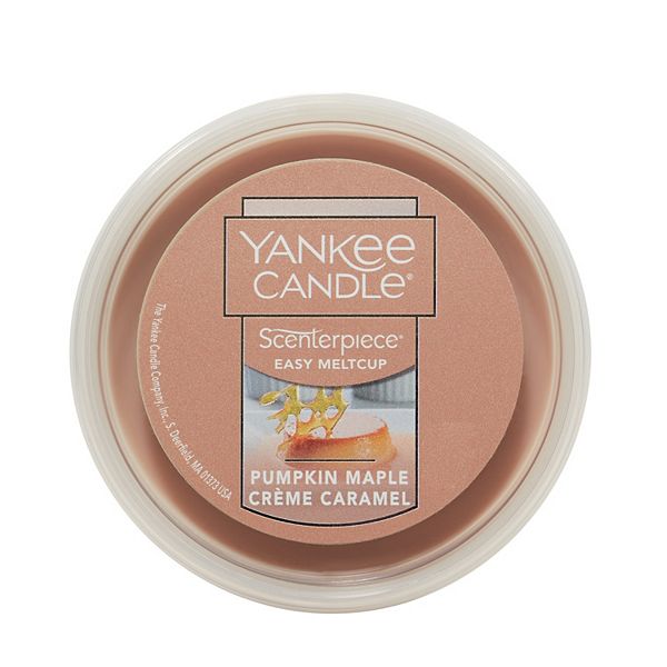 Yankee Candle Pumpkin Maple Crème Caramel Scenterpiece Wax Melt Cup
