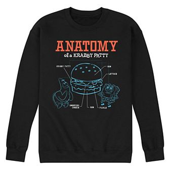 Men's Nickelodeon SpongeBob SquarePants Krusty Krab Fleece Sweatshirt