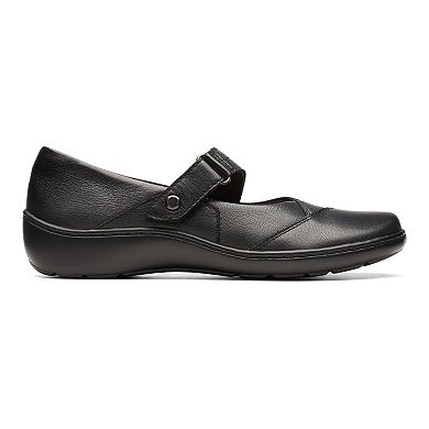 Clarks® Cora Gema Women's Leather Maryjane Shoes