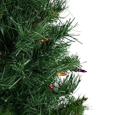 Northlight 2-ft. Pre-Lit Medium Royal Pine Artificial Christmas Tree - Multicolor Lights