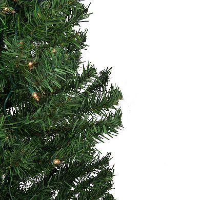 Northlight 3-ft. Pre-Lit Green Medium Niagara Pine Artificial Christmas Tree - Clear Lights