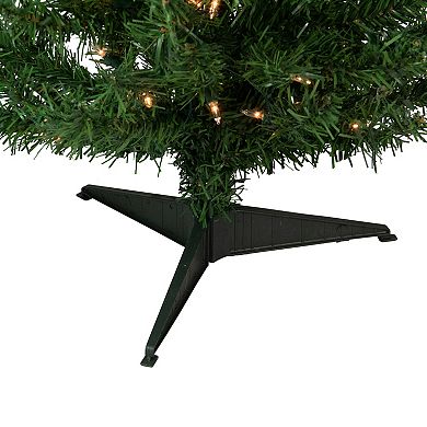 Northlight 3-ft. Pre-Lit Green Medium Niagara Pine Artificial Christmas Tree - Clear Lights