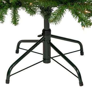 Northlight 4.5-ft. Pre-Lit Clear Lights White River Fir Artificial Pencil Christmas Tree