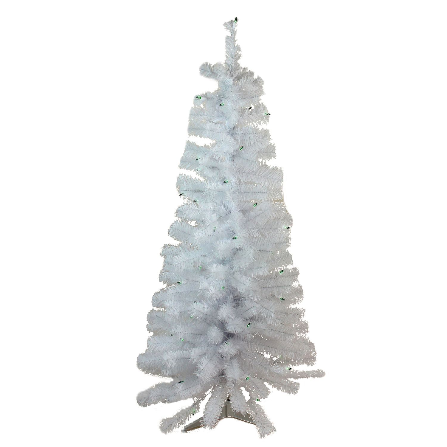 Northlight 2' Lighted Rockport White Pine Artificial Christmas Tree Green Lights
