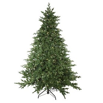 Northlight 6.5-ft. Pre-Lit Clear LED Lights Full Minnesota Balsam Fir Artificial Christmas Tree