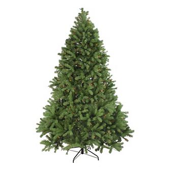 Northlight 6.5-ft. Pre-Lit Multicolor Lights Noble Fir Full Artificial Christmas Tree