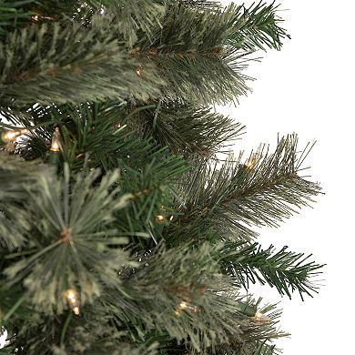 Northlight 6.5-ft. Pre-Lit Clear Lights Oregon Cashmere Pine Artificial Christmas Tree